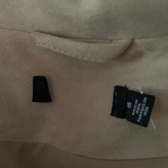 Ralph Lauren- Women’s Goat Suede Fringe Jacket - Size 10 - Picture 6 of 6